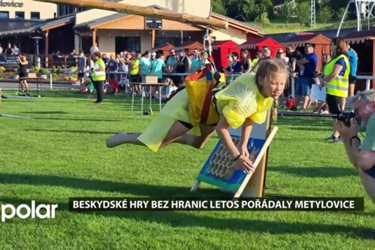 Obce se utkaly v Beskydských hrách bez hranic, pohár obhájila Lhotka