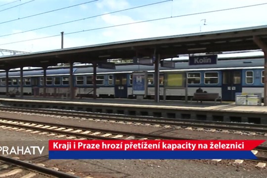 Kraji i Praze hrozí přetížení kapacity na železnici
