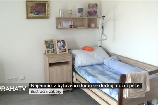 Nájemníci z bytového domu se dočkají noční péče