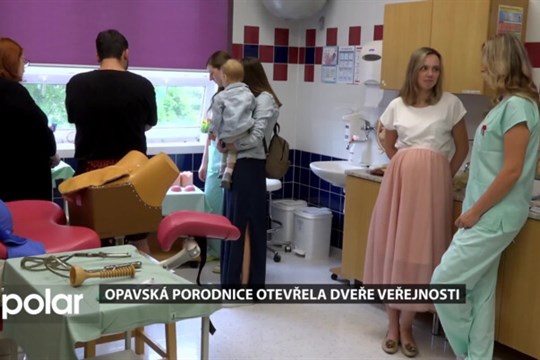 Opavská porodnice otevřela dveře veřejnosti a pochlubila se svými moderními prostory i novinkami