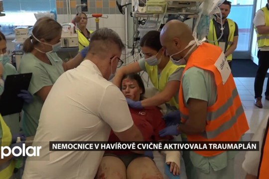 Nemocnice v Havířově cvičně aktivovala traumaplán, po výbuchu plynu musela ošetřit přes 20 pacientů