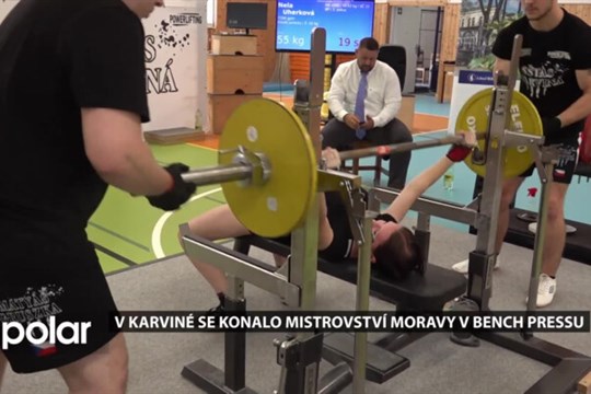 V Karviné se závodilo v bench pressu, skvělé výkony předvedly i dívky