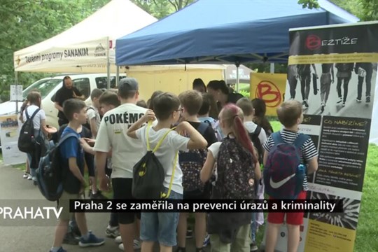 Praha 2 se zaměřila na prevenci úrazů a kriminality