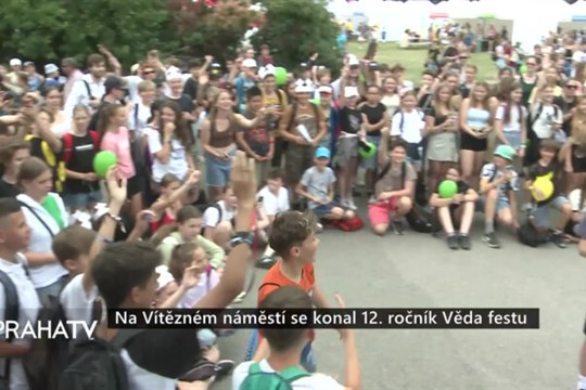 Na Vítězném náměstí se konal 12. ročník Věda festu