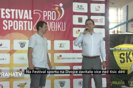 Na Festival sportu na Dvojce zavítalo více než tisíc dětí