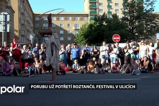 Ostravu-Porubu už potřetí roztančil Festival v ulicích. Každým rokem je větší a originálnější