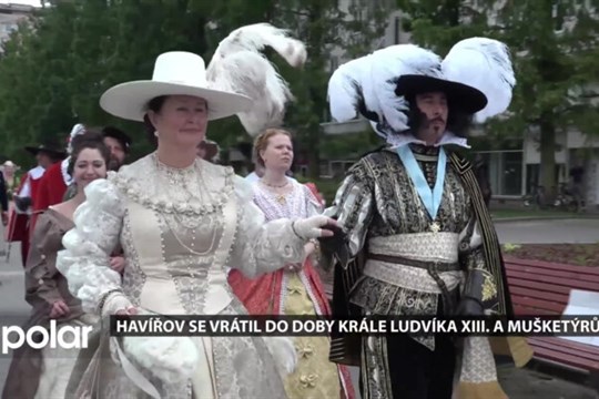 Havířov se o víkendu vrátil do doby krále Ludvíka XIII. a mušketýrů