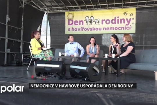 Nemocnice v Havířově uspořádala na náměstí preventivní akci Den rodiny