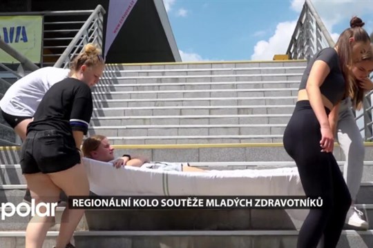 V Městských sadech v Opavě si zasoutěžili mladí zdravotníci. Prověřila je v poskytování první pomoci