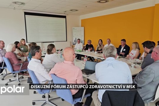 Zástupci oblasti zdravotnictví v MSK projednali otevřeně problémy v rámci diskuzního fóra