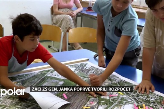Žáci ZŠ Gen. Janka poprvé tvořili rozpočet. Mariánskohorská radnice se chce od dětí inspirovat