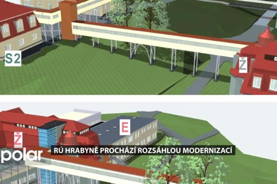 RÚ Hrabyně prochází rozsáhlou modernizací. Péči poskytuje už 70 let