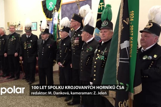 Spolek krojovaných horníků Dolu ČSA slaví 100 let, tradice chtějí udržet co nejdéle