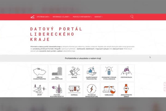 Datový portál Libereckého kraje funguje už rok