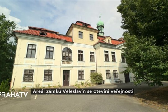 Areál zámku Veleslavín se otevírá veřejnosti