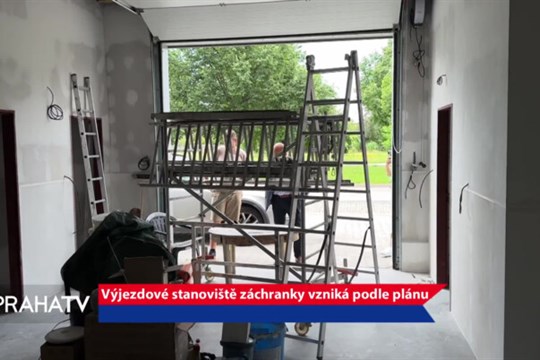 Výjezdové stanoviště záchranky vzniká podle plánu
