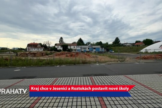 Kraj chce v Jesenici a Roztokách postavit nové školy
