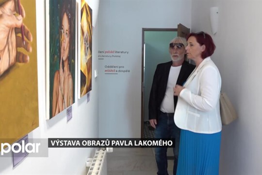 Regionální knihovna Karviná vás zve na prohlídku obrazů Pavla Lakomého