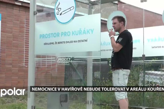 Nemocnice v Havířově už nebude tolerovat v areálu kouření