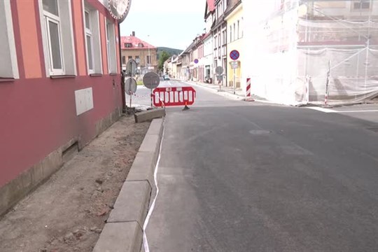 Průjezd centrem Chrastavy je komplikovaný