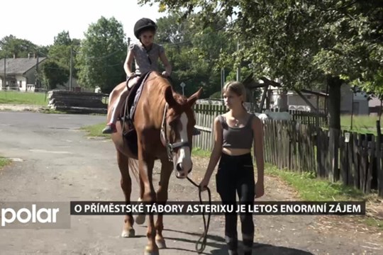 O příměstské tábory Asterixu je letos enormní zájem, děti si užijí mnoho zábavy