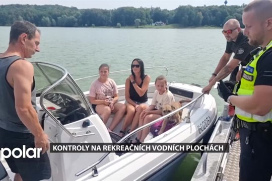 Na Těrlické přehradě se konala preventivní akce Bezpečně u vody