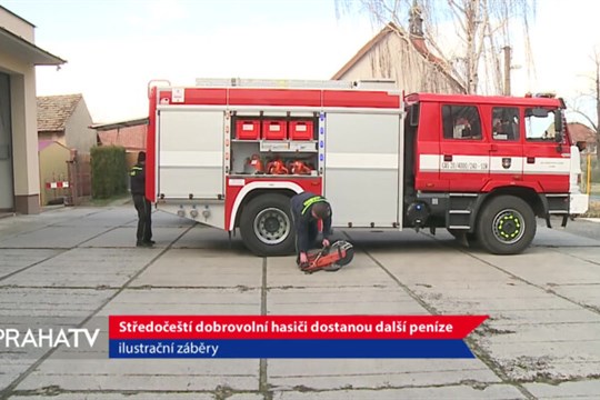 Středočeští dobrovolní hasiči dostanou další peníze