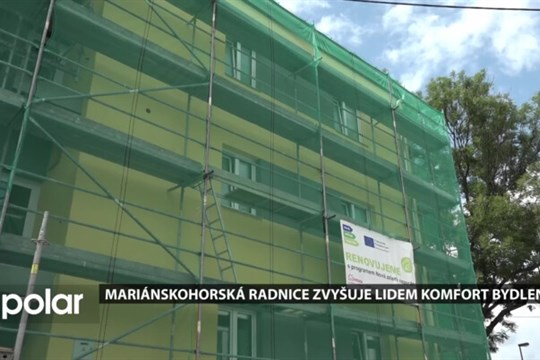Mariánskohorská radnice zvyšuje lidem komfort bydlení. Už nebudou muset topit gamaty