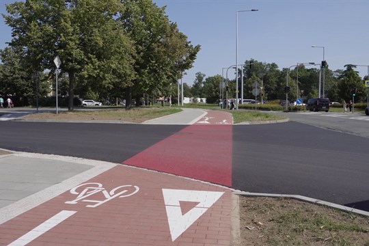 U olomoucké tržnice dokončili nové cyklostezky