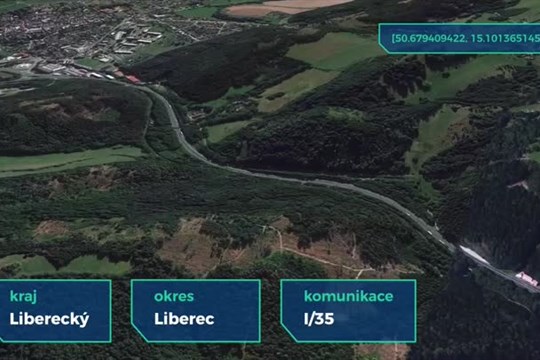 Silnice I/35 u Hodkovic je pomalejší