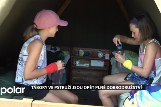 Tábory SVČ Asterix ve Pstruží jsou opět plné dobrodružství