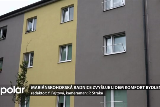 Nové kotelny, okna a zateplení. Mariánskohorská radnice zvyšuje lidem komfort bydlení