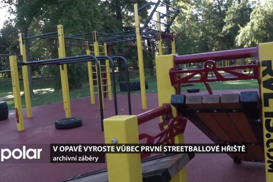 V Opavě vyroste vůbec první streetballové hřiště. Jde o jeden z vítězných návrhů Nápadů pro Opavu