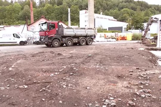 V Desné upravují sběrný dvůr