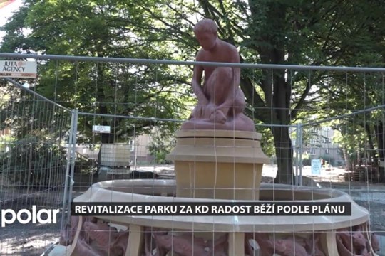 Revitalizace parku za KD Radost v Havířově běží podle plánu