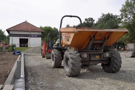 Solární sušárna kalů v Litovli