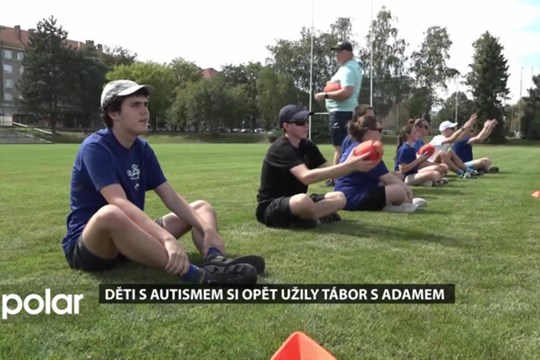 Děti s autismem si opět užily tábor s ADAMEM