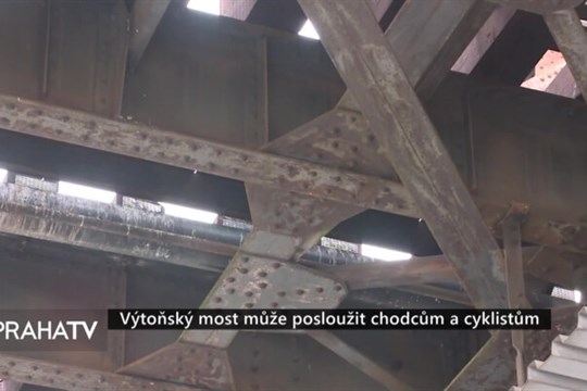 Výtoňský most může posloužit chodcům a cyklistům