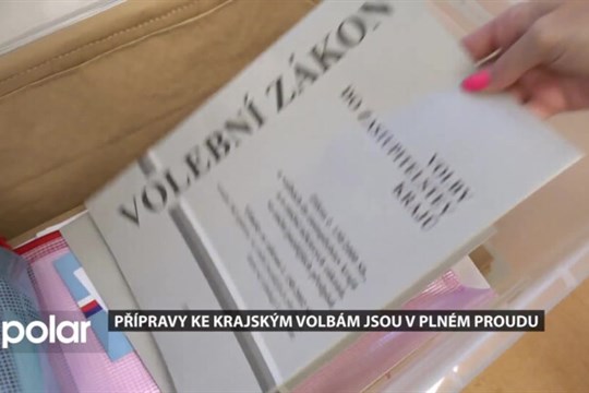 Přípravy k volbám do krajského zastupitelstva jsou v plném proudu