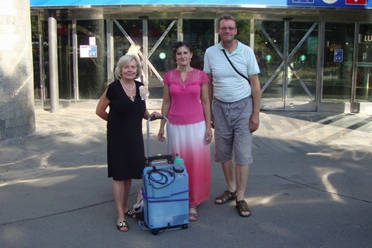 Mobilní hospic v Ludéřově má nový kyslíkový koncentrátor