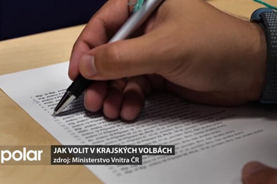 Jak volit ve volbách do krajského zastupitelstva