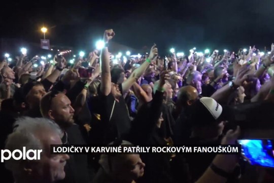 Lodičky v Karviné patřily rockovým fanouškům