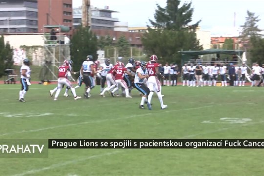 Prague Lions se spojili s pacientskou organizací Fuck Cancer