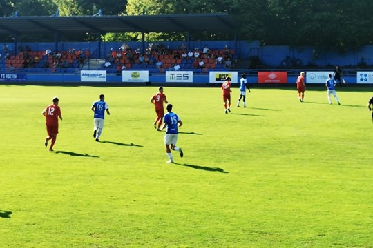 FC Fastav Vsetín přišel se Slavičínem o první místo v tabulce