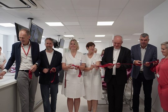 Ve FNOL otevřeli nově zrekonstruované transfúzní oddělení