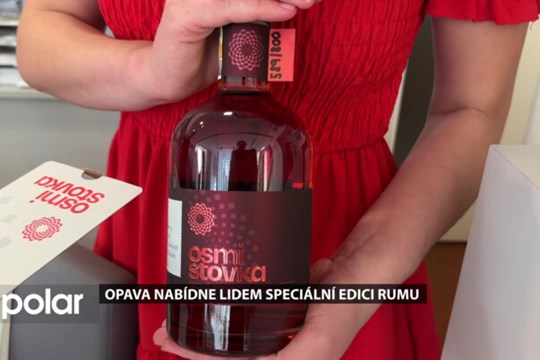 Opava nabídne lidem speciální edici rumu, Nechala si ji vyrobit k oslavám 800 let města