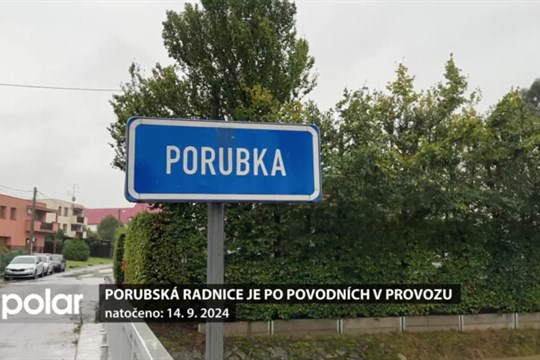 V Porubě uklízí důsledky povodní. Radnice už je v provozu