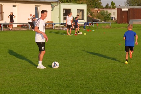 Fotbalisté Slovácka trénovali děti