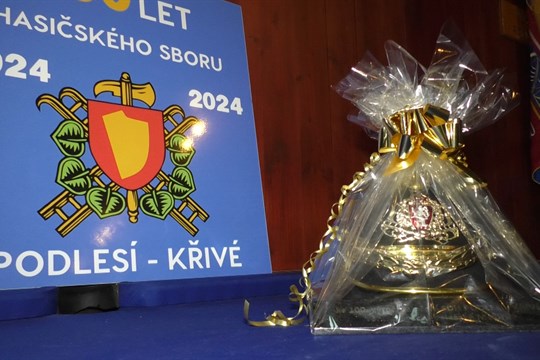 Hasiči v Podlesí oslavili 100 let