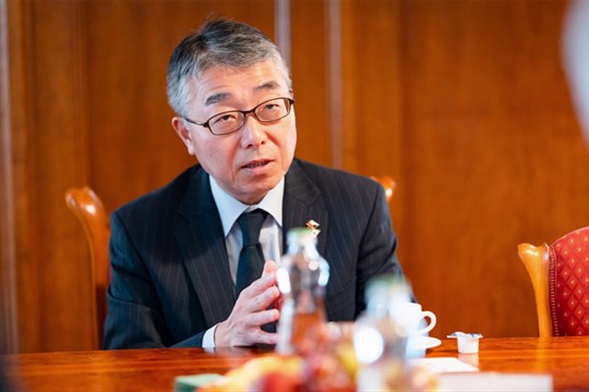 Olomouc přivítala japonského velvyslance